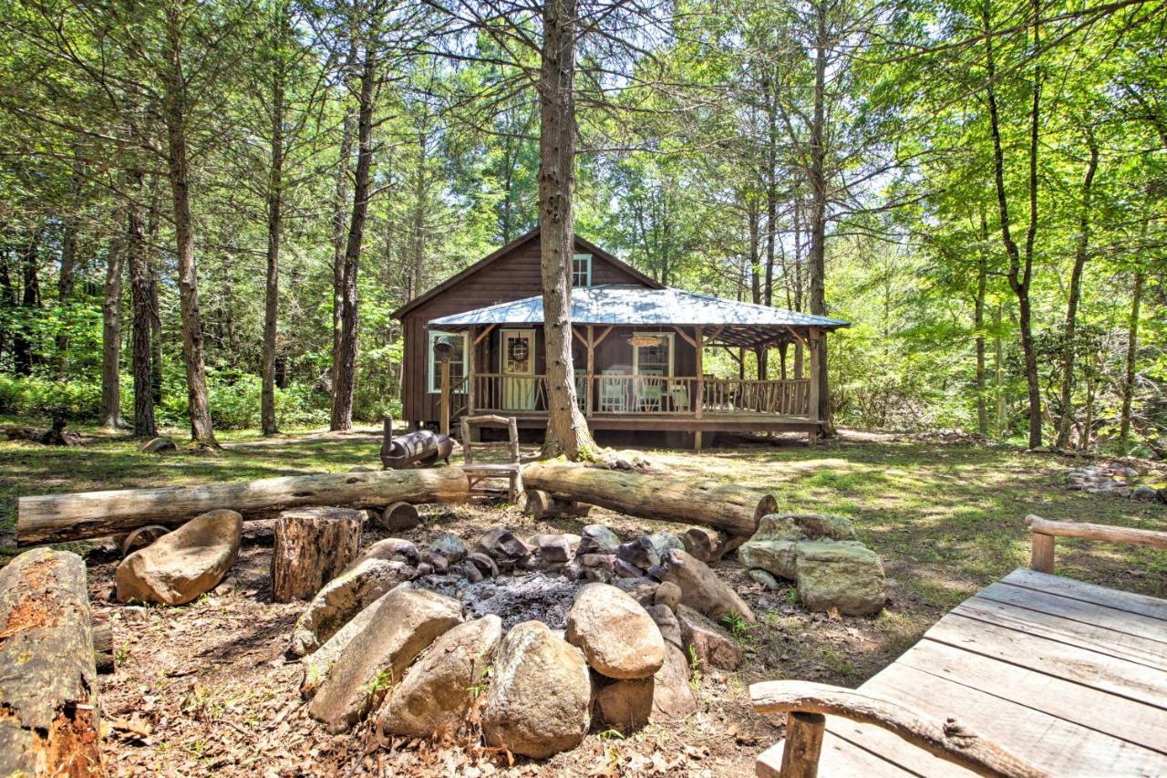Clearwater Cabin On 10 Acres With Trout Stream! Monterey 外观 照片