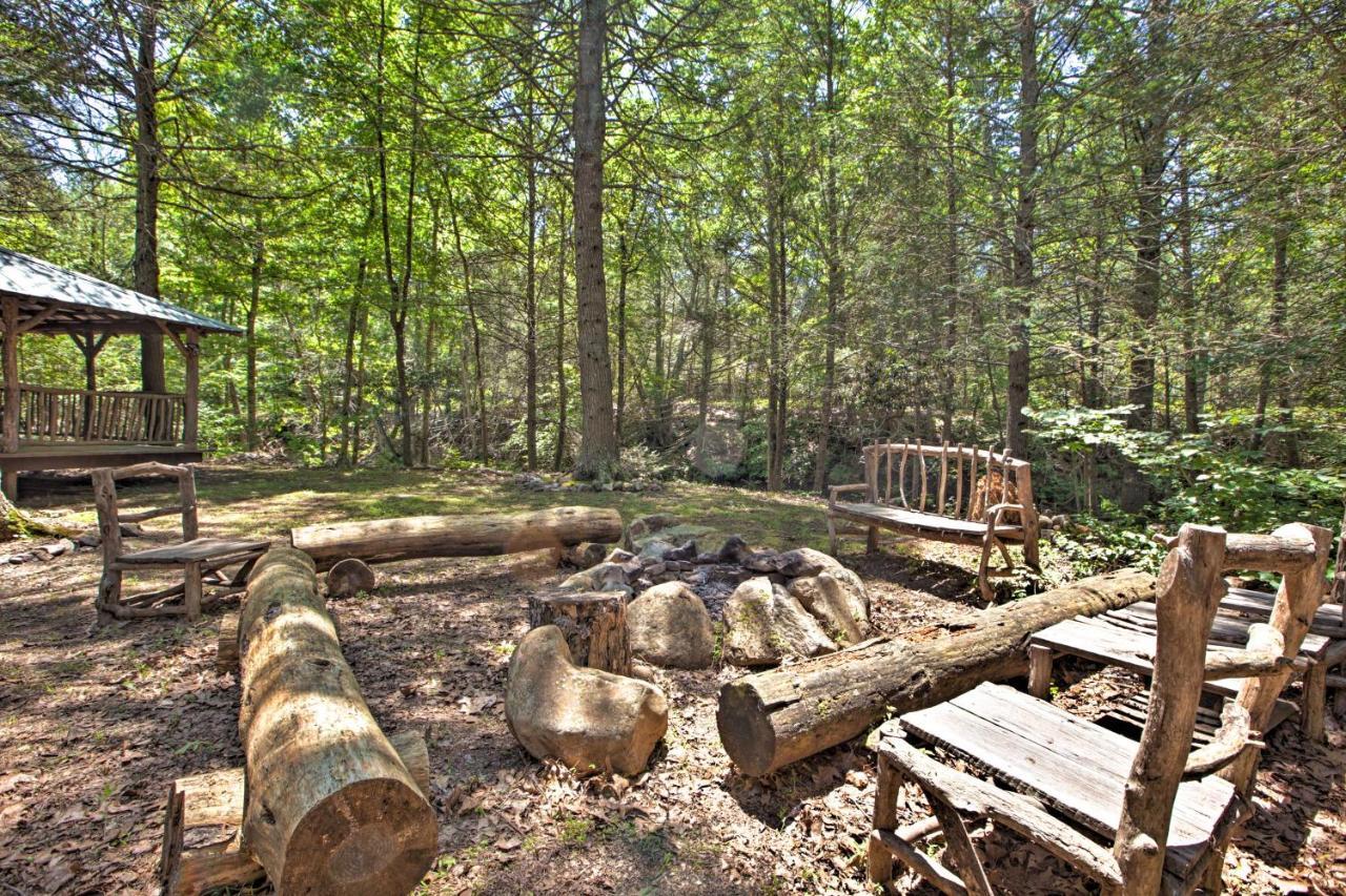 Clearwater Cabin On 10 Acres With Trout Stream! Monterey 外观 照片